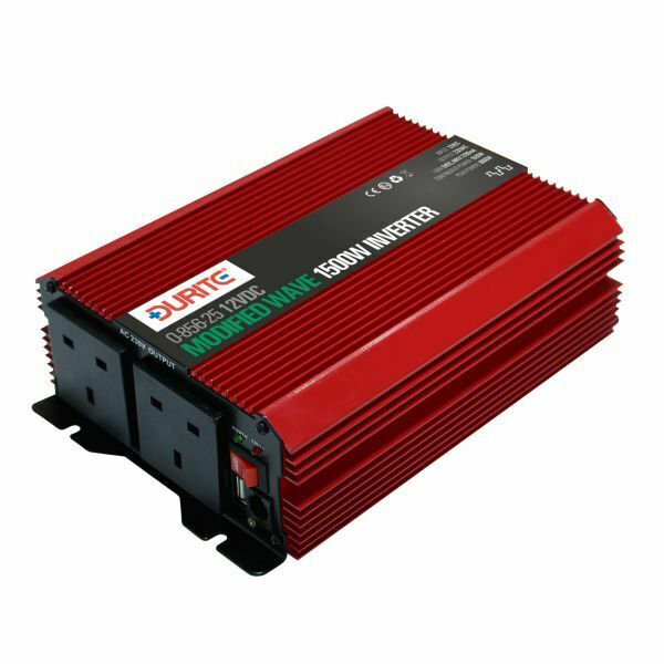 AC Compact Modified Wave Voltage Inverter 1500W 12V DC to 230V
