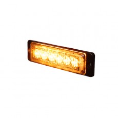 Durite R65 Slimline High Intensity 6 Amber LED Warning Light - 0-441-00