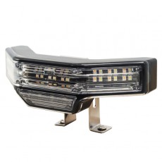 Durite R65 9 Amber LED Warning Lamp with White Scenelight - 0-441-62