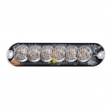 Durite R10 R65 High Intensity 6 Amber LED Warning Light - 0-441-66