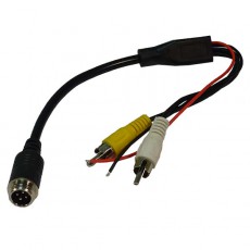 Durite CCTV Adaptor for DAF 4 Pin Male to Male - 15cm - 0-775-73