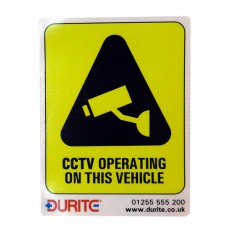 Durite CCTV Operating On This Vehicle - 0-870-52
